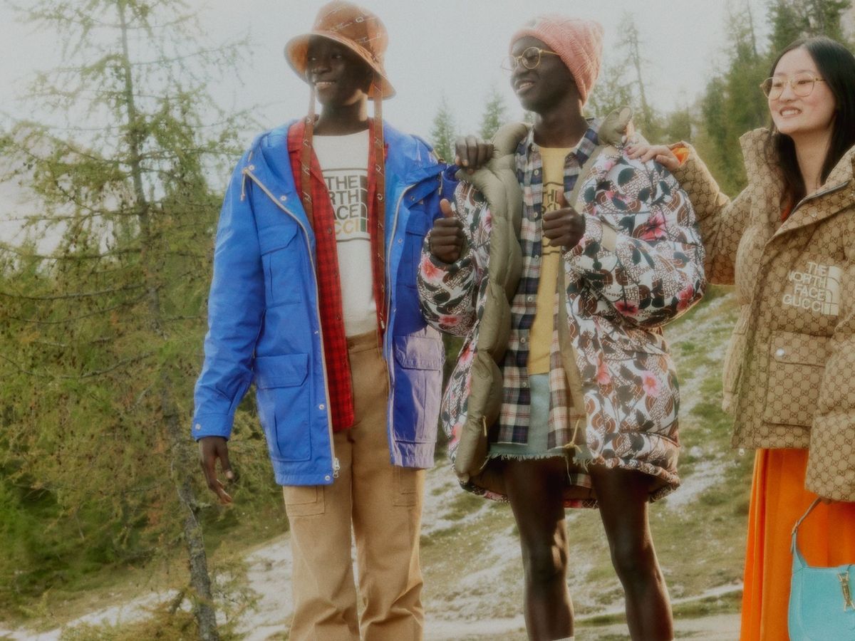 Gucci x North Collaboration: First Look at the Hiking Inspired Line –  Footwear News