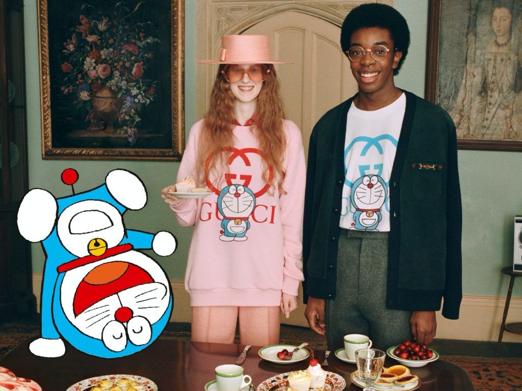 Gucci collaborates with Doraemon for Chinese New Year 2021