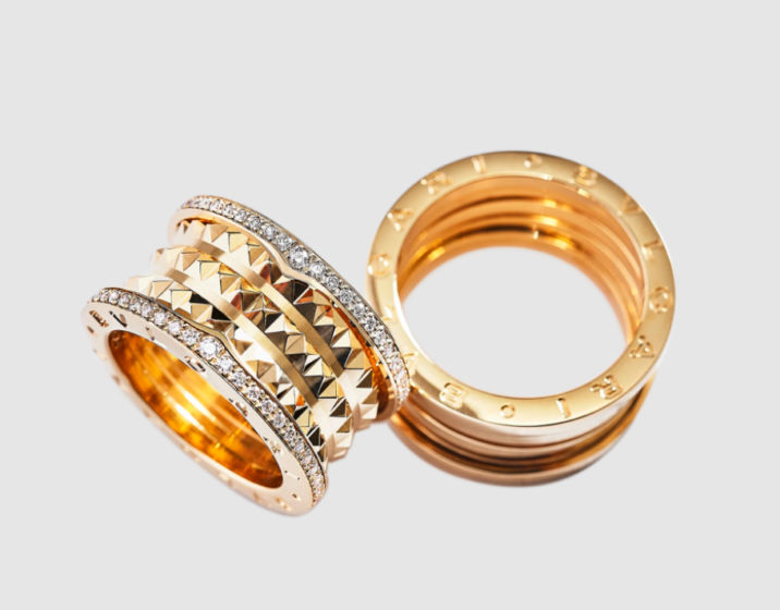 B.zero1 Yellow Gold Couples' Rings