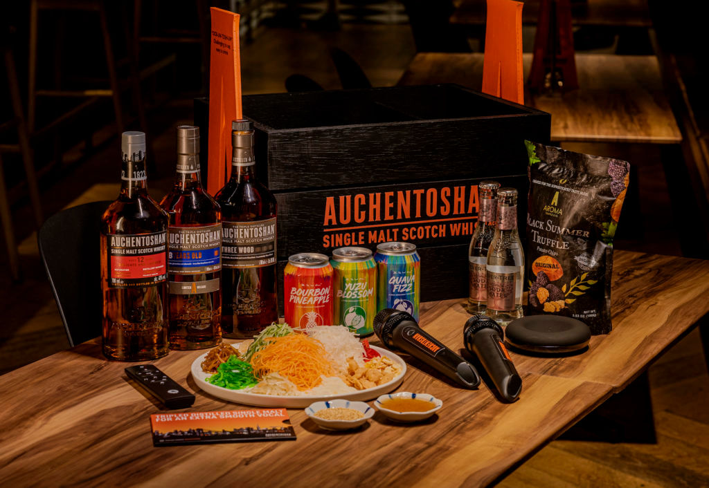 Auchentoshan turns the heat up this Chinese New Year with its exclusive home KTV kits