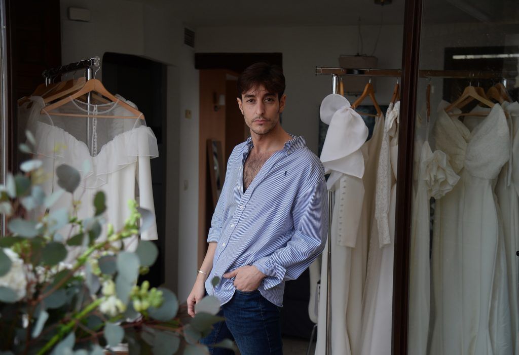 Rising Spanish designer Nicolas Montenegro is taking haute couture to his village home