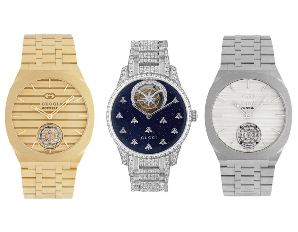 Gucci’s debut in high watchmaking is inspired by its fashion iconography