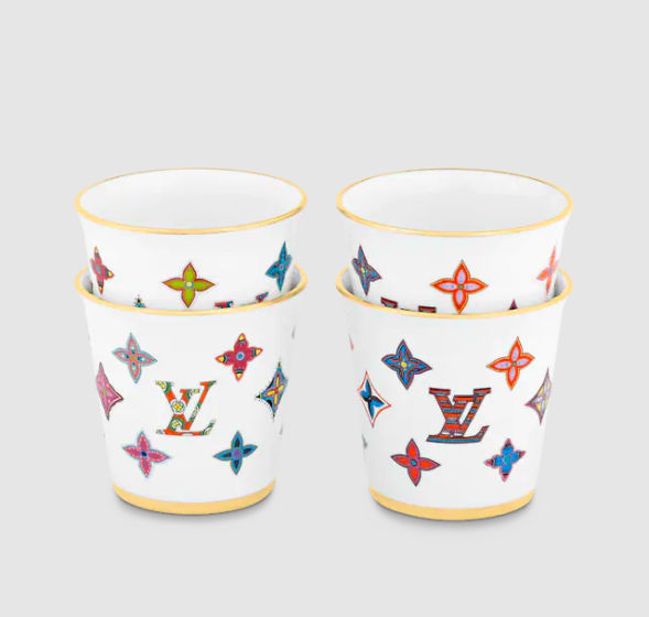 Louis Vuitton cups set