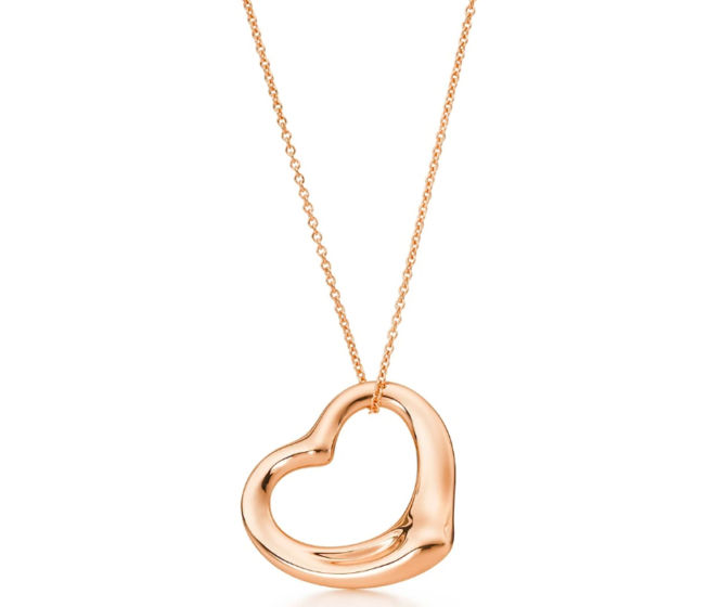 Tiffany & Co. Elsa Peretti Open Heart pendant