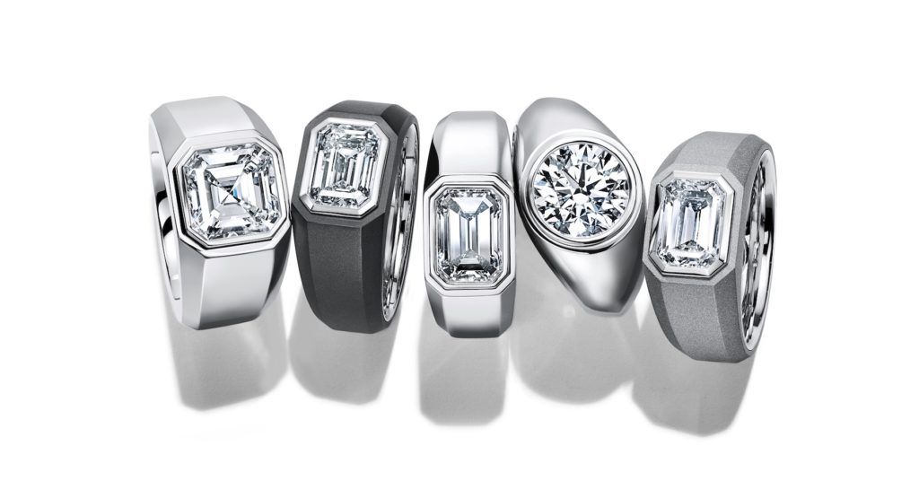 Tiffany & Co. unveils its first diamond engagement ring for men — and it’s stunning