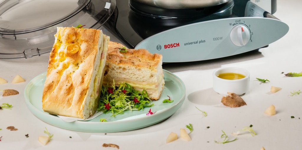 Here’s everything you need to make a Ham and Potato Focaccia