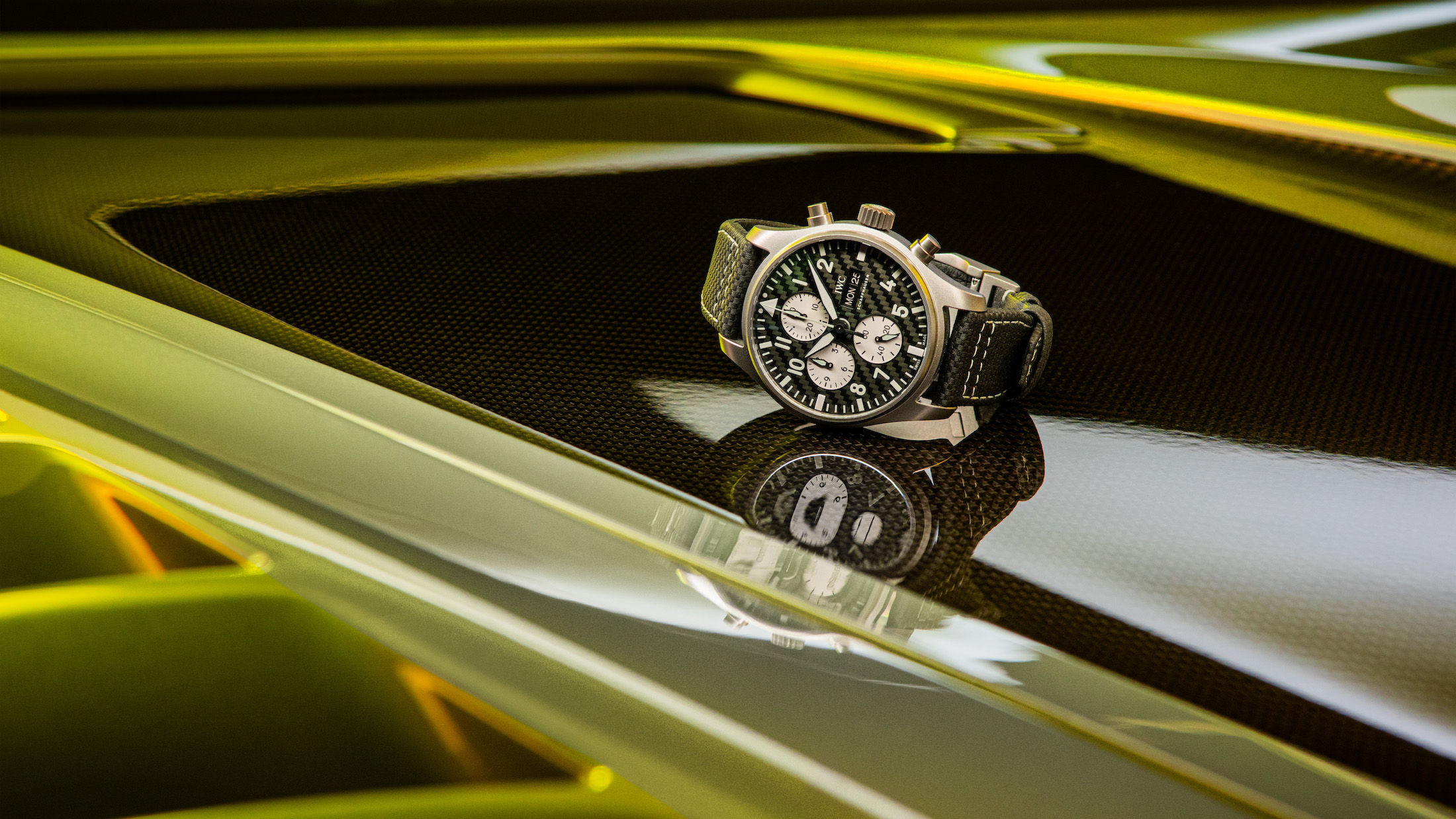 IWC and Mercedes AMG team up for the first ever Pilot s Watch in