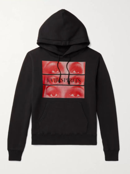 Undercover cotton-jersey hoodie