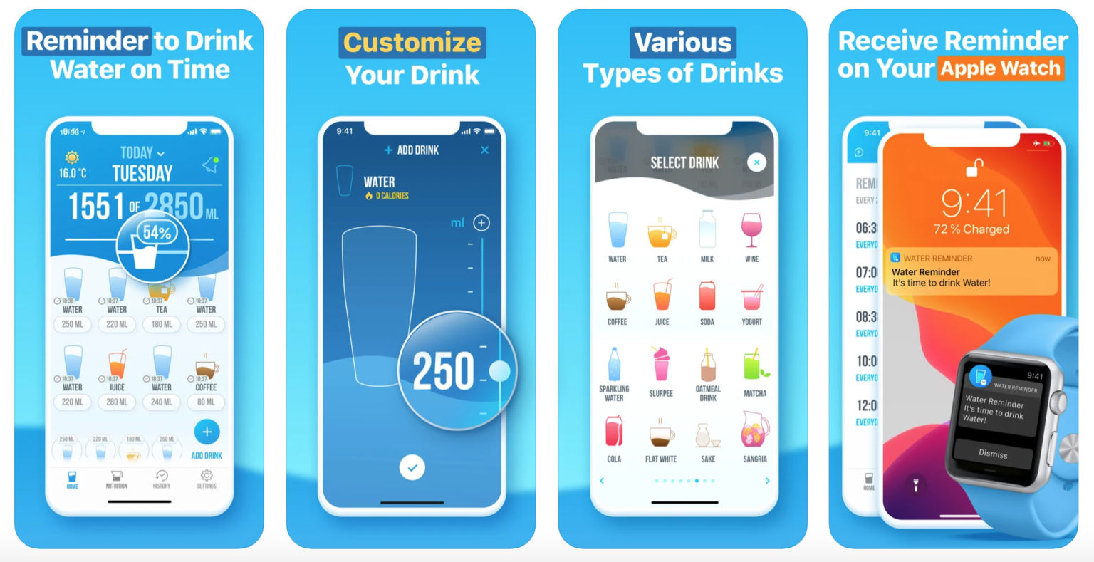 Thirsty? These water tracking apps will help you stay hydrated