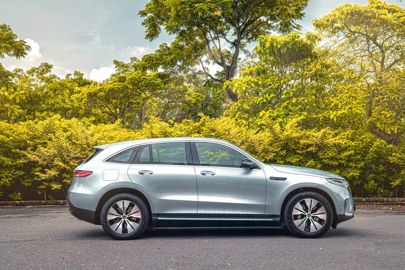 The MercedesBenz EQC has finally arrived in Singapore