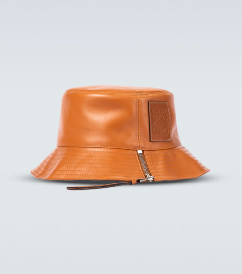 Loewe leather fisherman hat