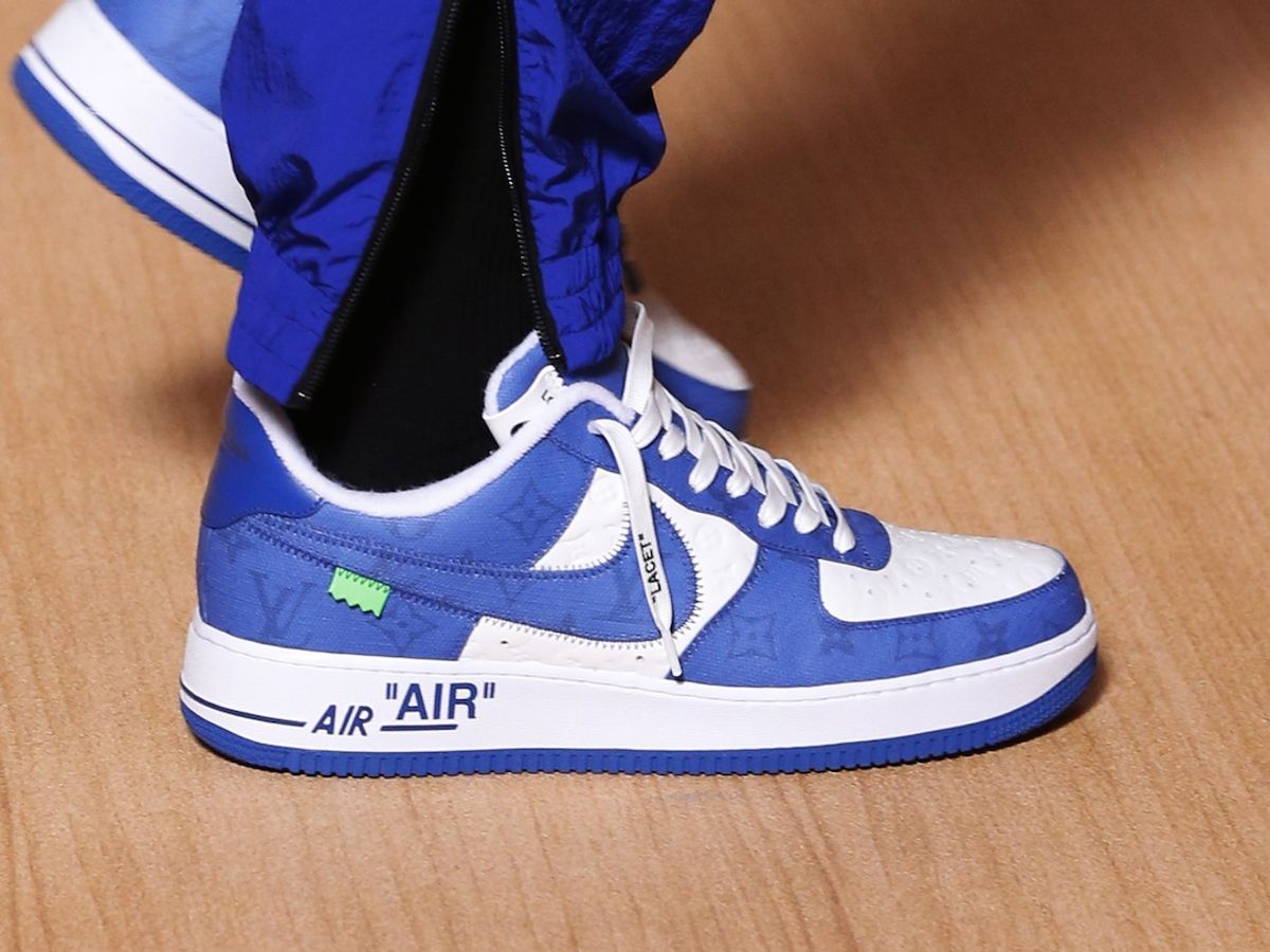 Nike x Louis Vuitton: first look at the Air Force 1 sneakers by Virgil Abloh