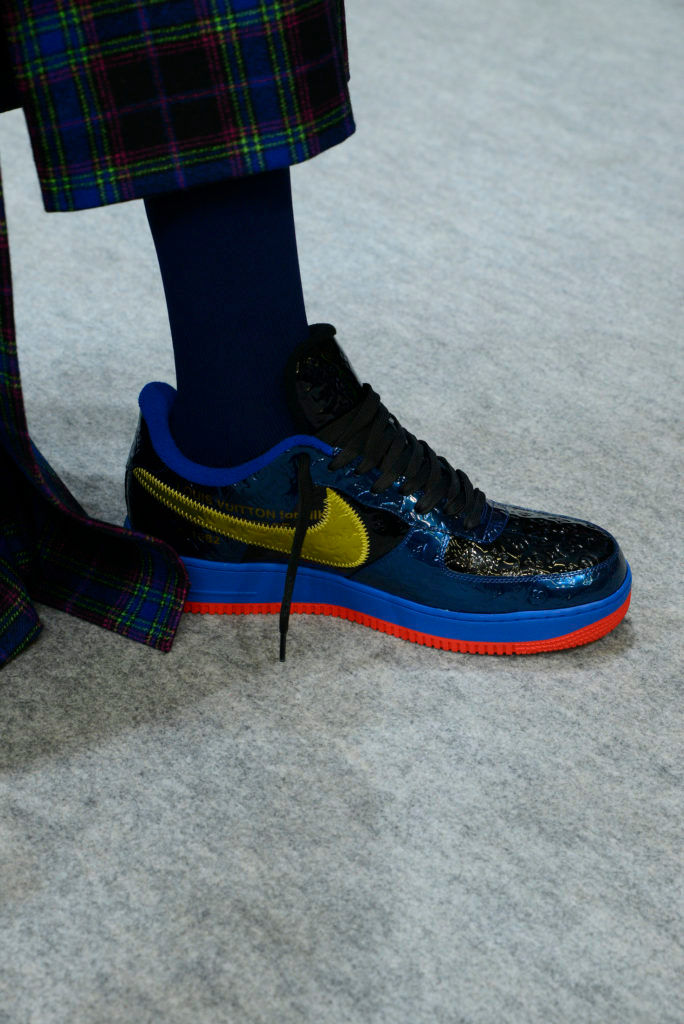 Louis Vuitton's Spring 2022 Men's Collection Gives Nike's Iconic Air Force  1 a Makeover