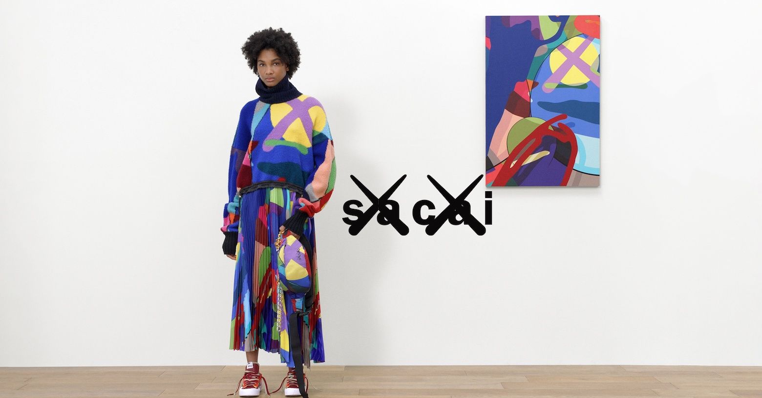 sacai x kaws collection