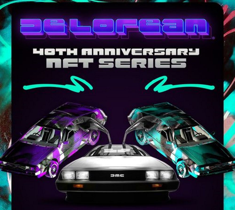 DeLorean goes back to the future with MadSteez’s 40th Anniversary NFT collaboration