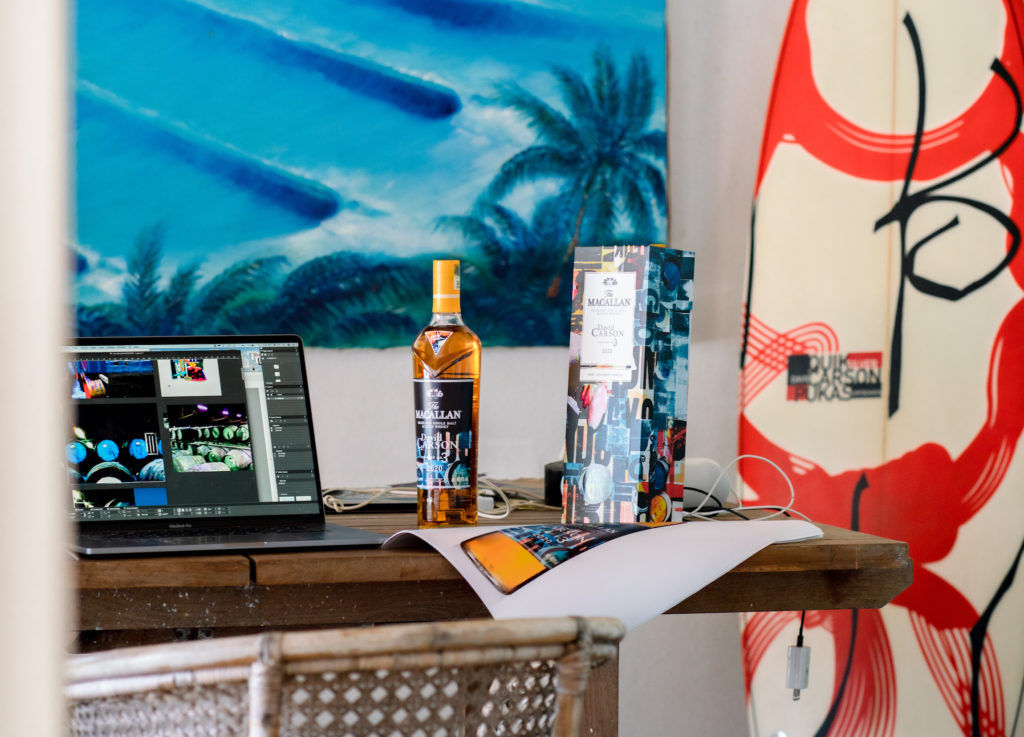 The Macallan unveils its most vibrant exclusive yet with graphic designer David Carson