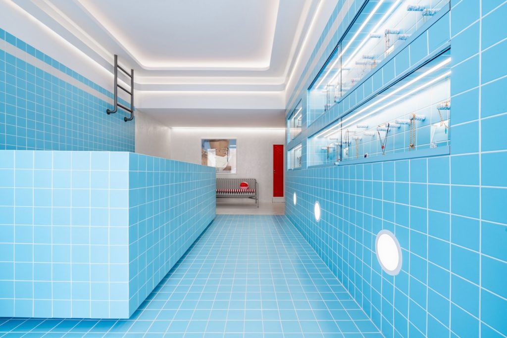 Inside the jewellery store that looks straight out of a Wes Anderson movie