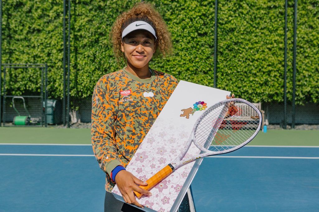 This Naomi Osaka x Takashi Murakami collab will be your biggest flex on the court