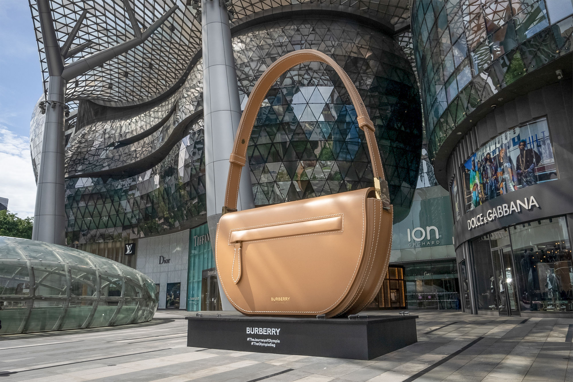 All you need to know about the giant Burberry Olympia in Singapore
