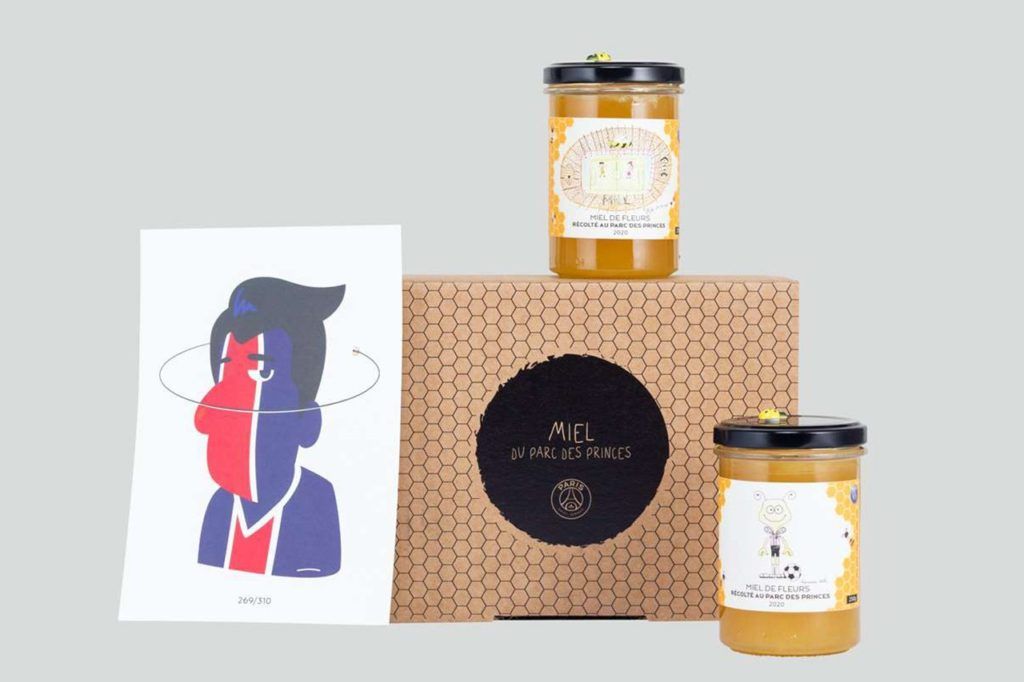 Paris Saint-Germain is selling honey harvested from its Parc des Princes stadium