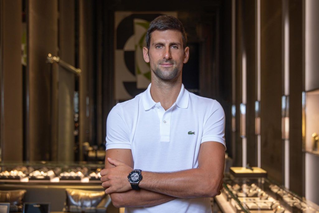 20 Grand Slam titles later, Novac Djokovic is finally a Hublot ambassador