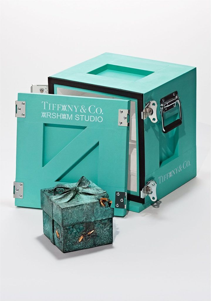First look: Tiffany & Co taps Daniel Arsham to create limited-edition Blue Box sculptures