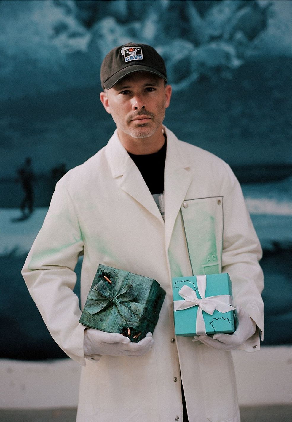 First look: Daniel Arsham unveils rare Blue Box sculptures for Tiffany & Co