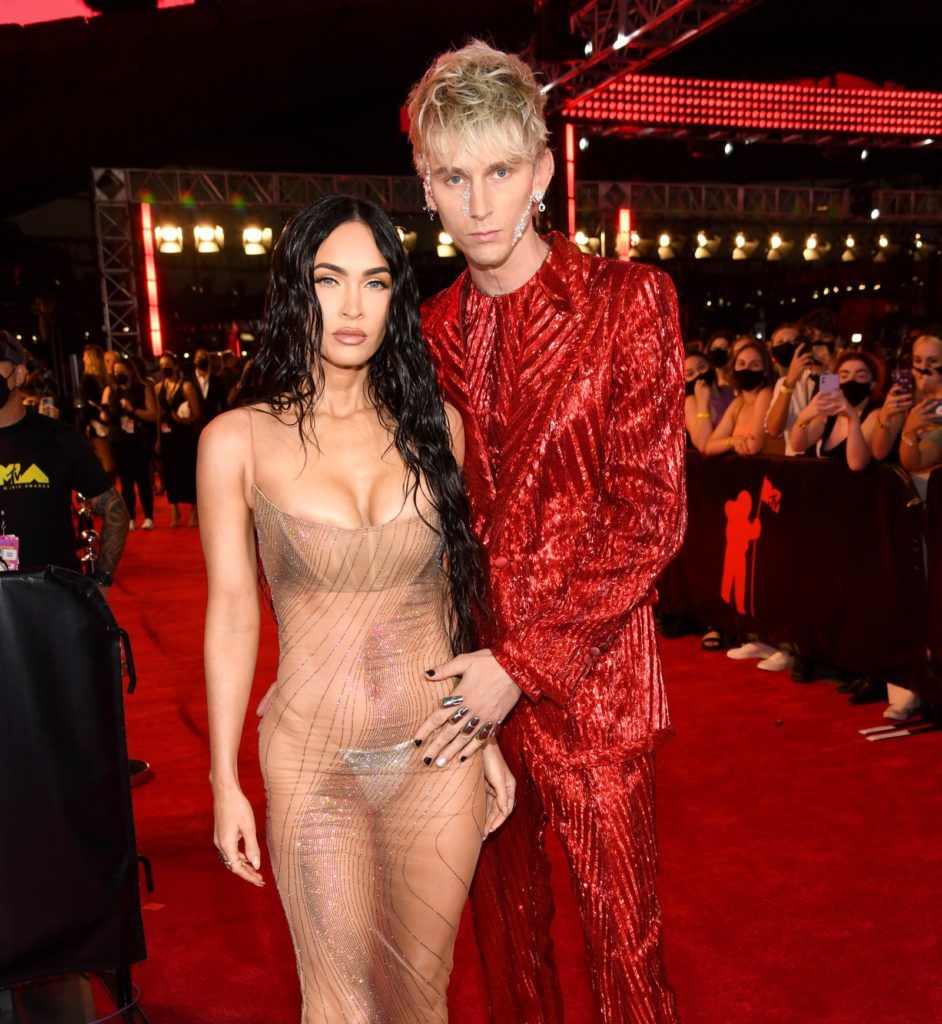 Did Megan Fox just reference Kim Kardashian with her 2021 MTV VMAs dress?