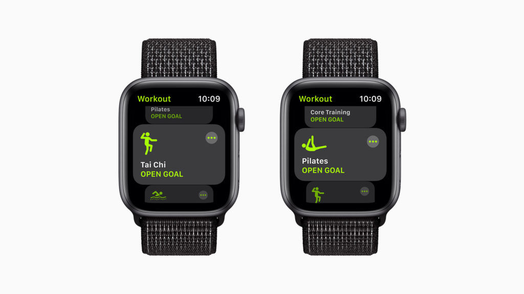 Apple Watch watchOS 8 Workout