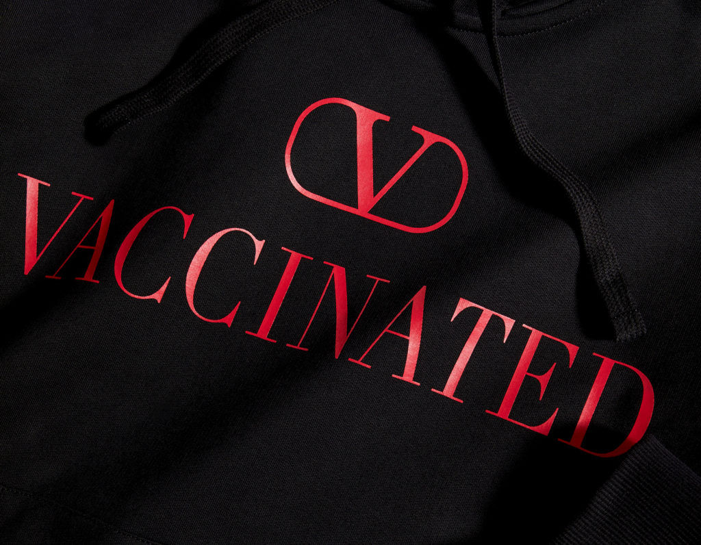 Forget vaccine passports — just wear Valentino’s latest hoodie instead