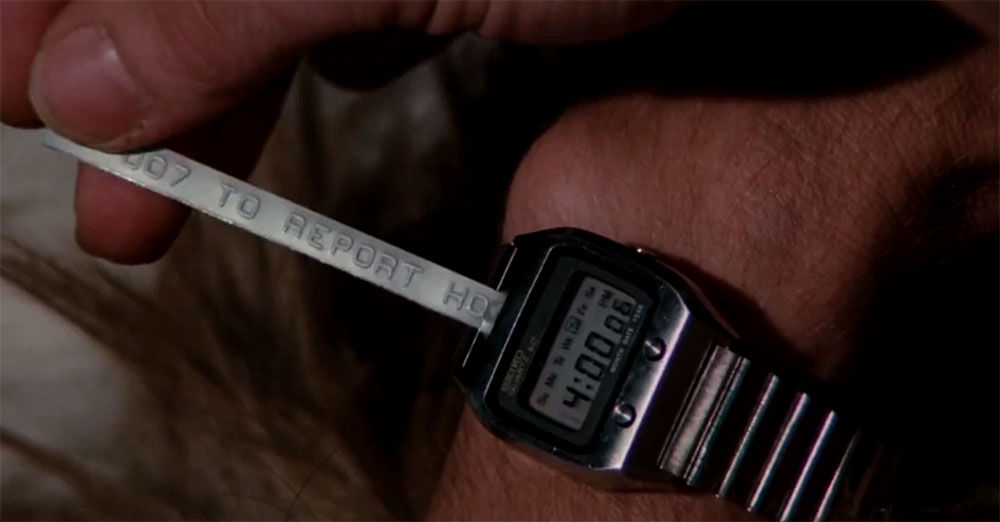 Roger moore 2025 seiko watch