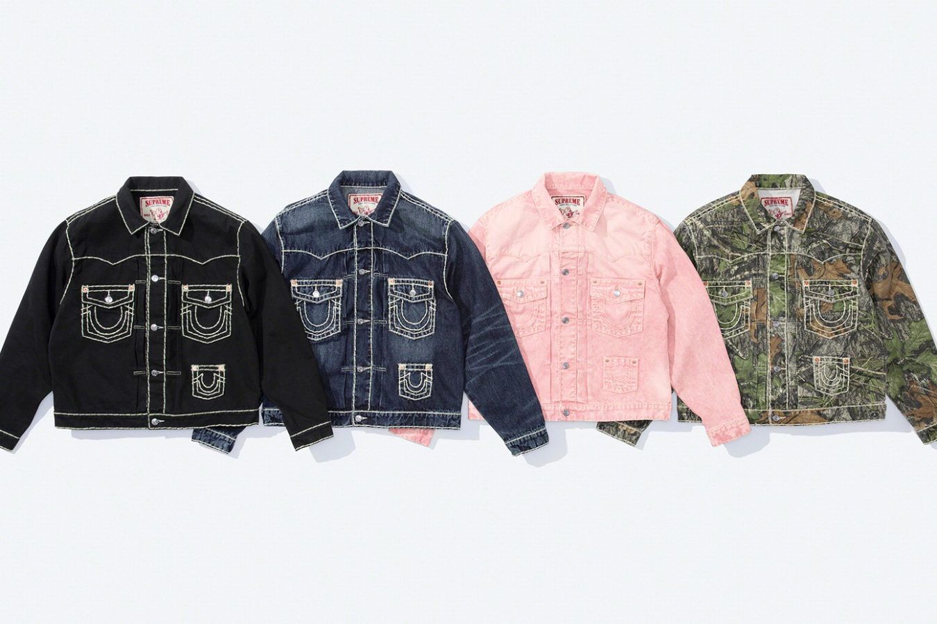 A Full Look At The True Religion X Supreme Collab Ahead Of This Weeks Drop