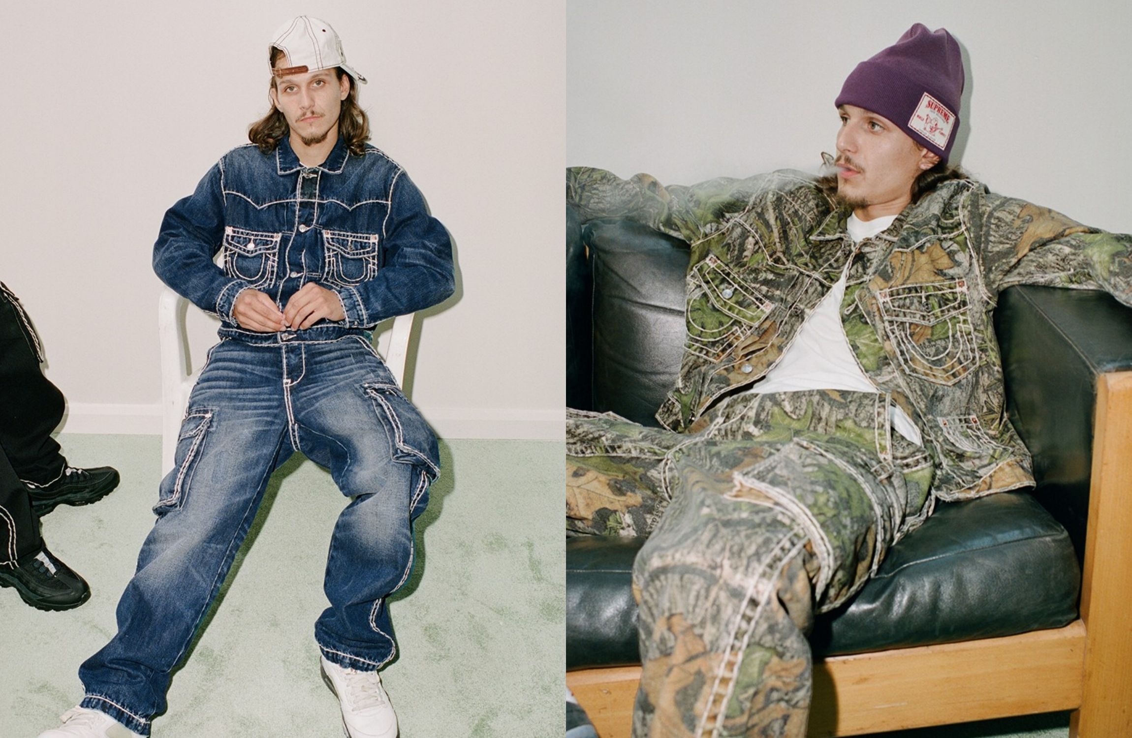 クライマックスセール Camo supreme Religion True True Mossy Religion® Pant Denim ...