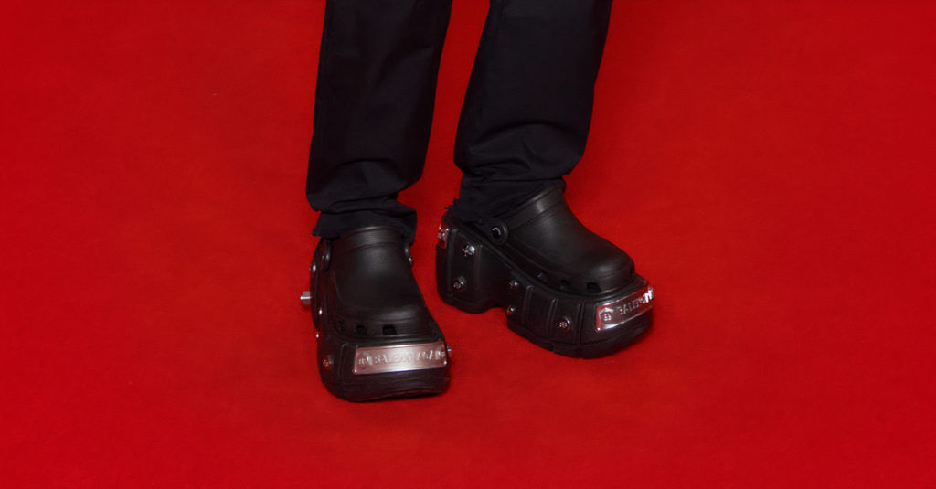 Balenciaga reveals a new Crocs collaboration for Spring/Summer 2022
