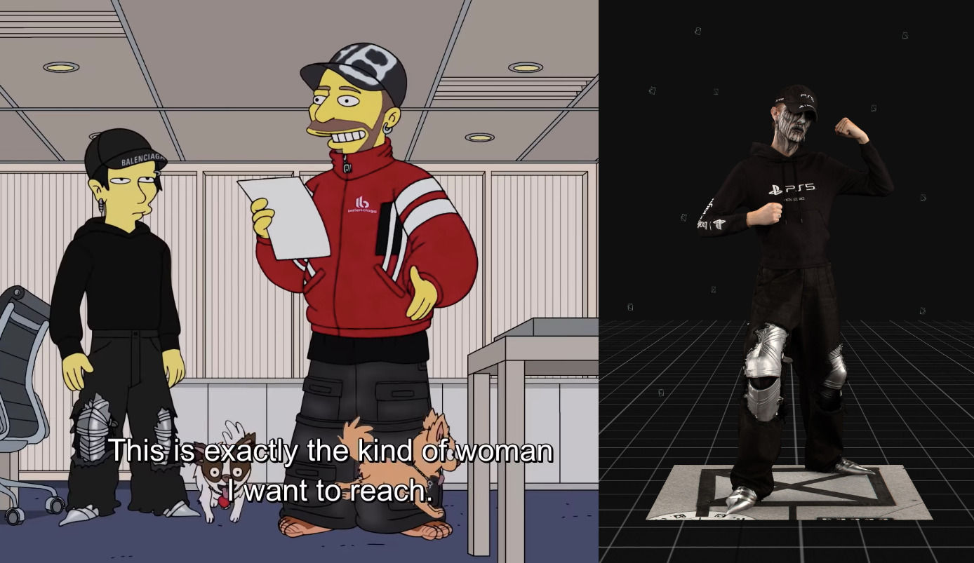 Balenciaga Made an Episode of 'The Simpsons' for Its Summer 2022