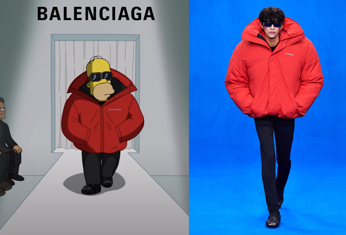 Balenciaga Made an Episode of 'The Simpsons' for Its Summer 2022 Show – WWD