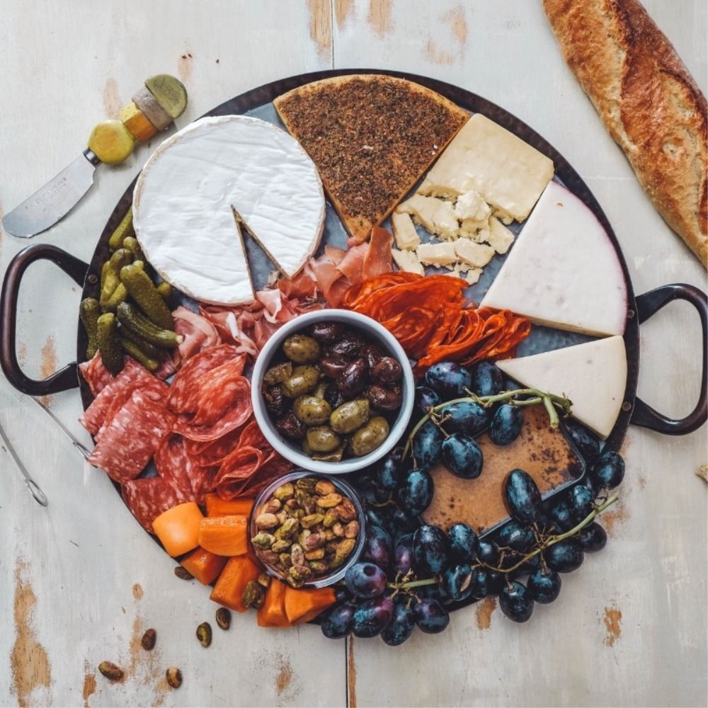 Everything you’ll need to build a beautiful vegan cheese board