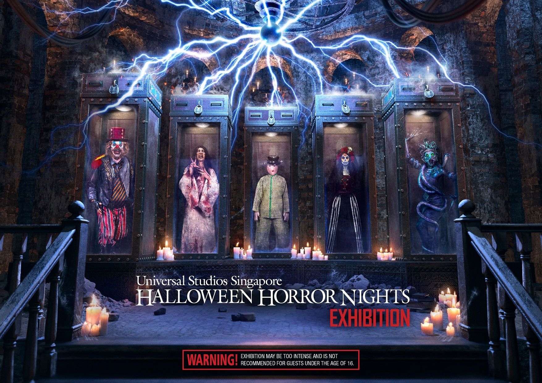 USS Halloween Horror Nights 2021 exhibition in Singapore