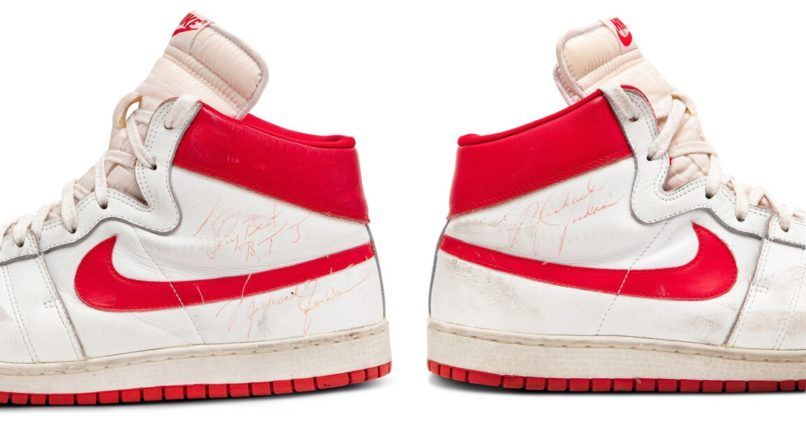 These Michael Jordan's trainers just sold for a record S$1.97 million