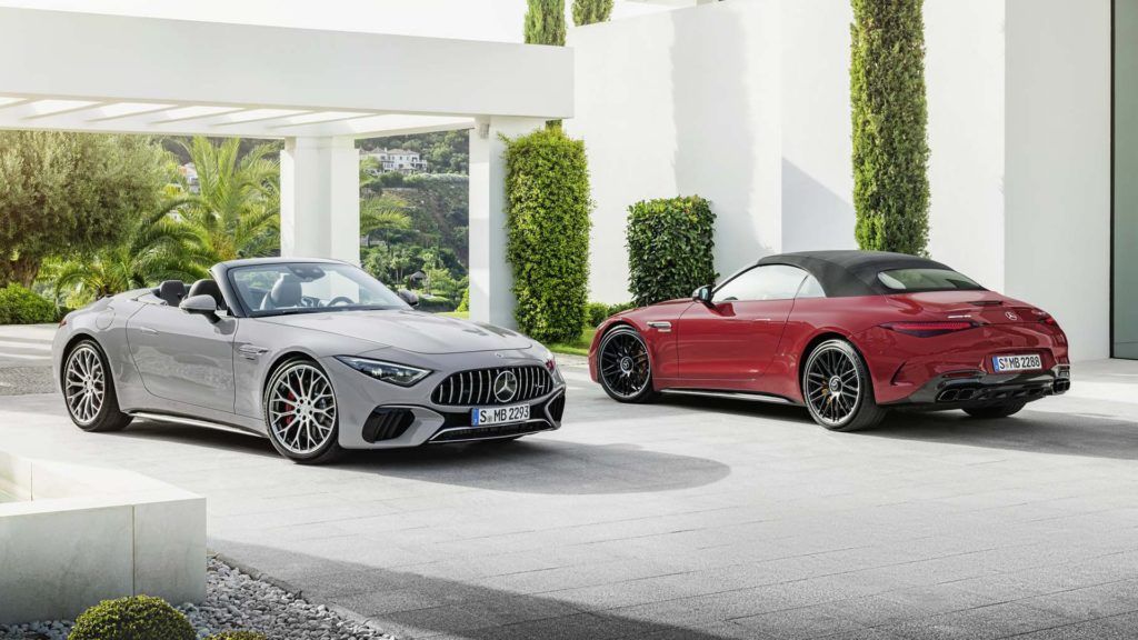 Mercedes-AMG recaptures the magic of the legendary SL with AWD and a soft top