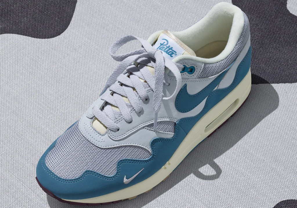 Air Max 1 x Patta Aqua Noise, New Balance x Staud, and other sneaker drops this week