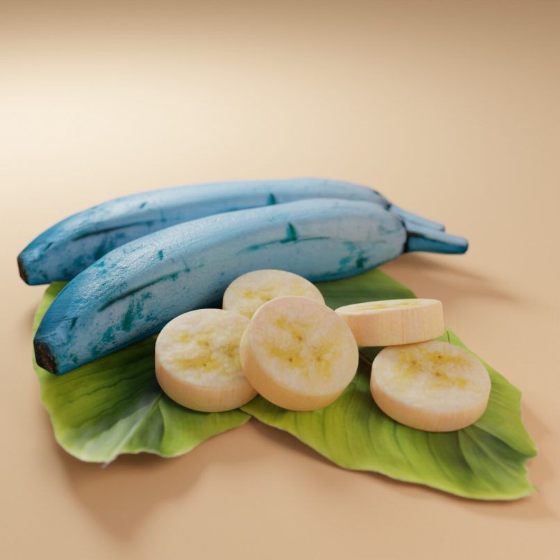 blue bananas
