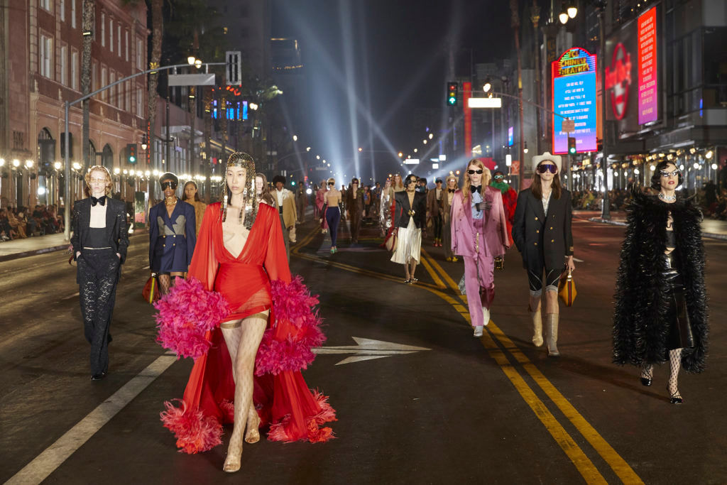 Alessandro Michele’s star-studded Gucci Love Parade celebrates Hollywood glam