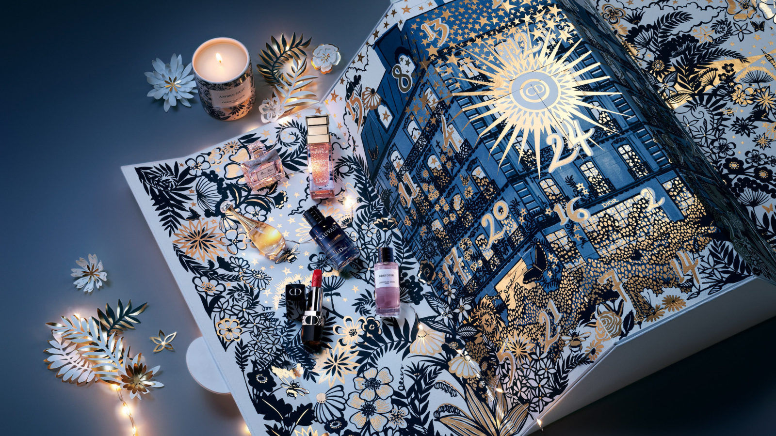 Yves Saint Laurent Advent Calendar Xmas 2019 - 24 Piece Gift Set