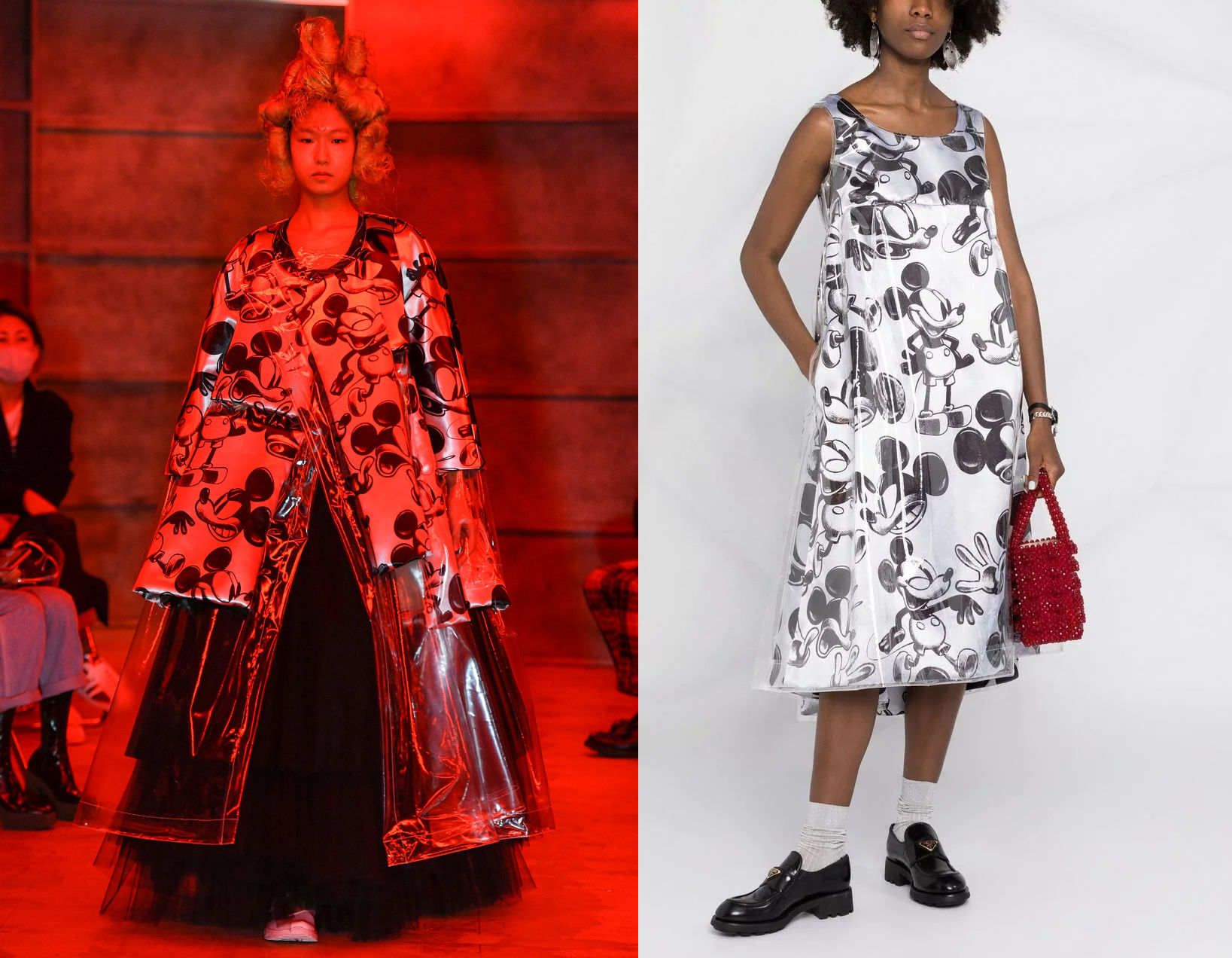 Comme des Garcons CDG Disney Mickey Mouse collaboration
