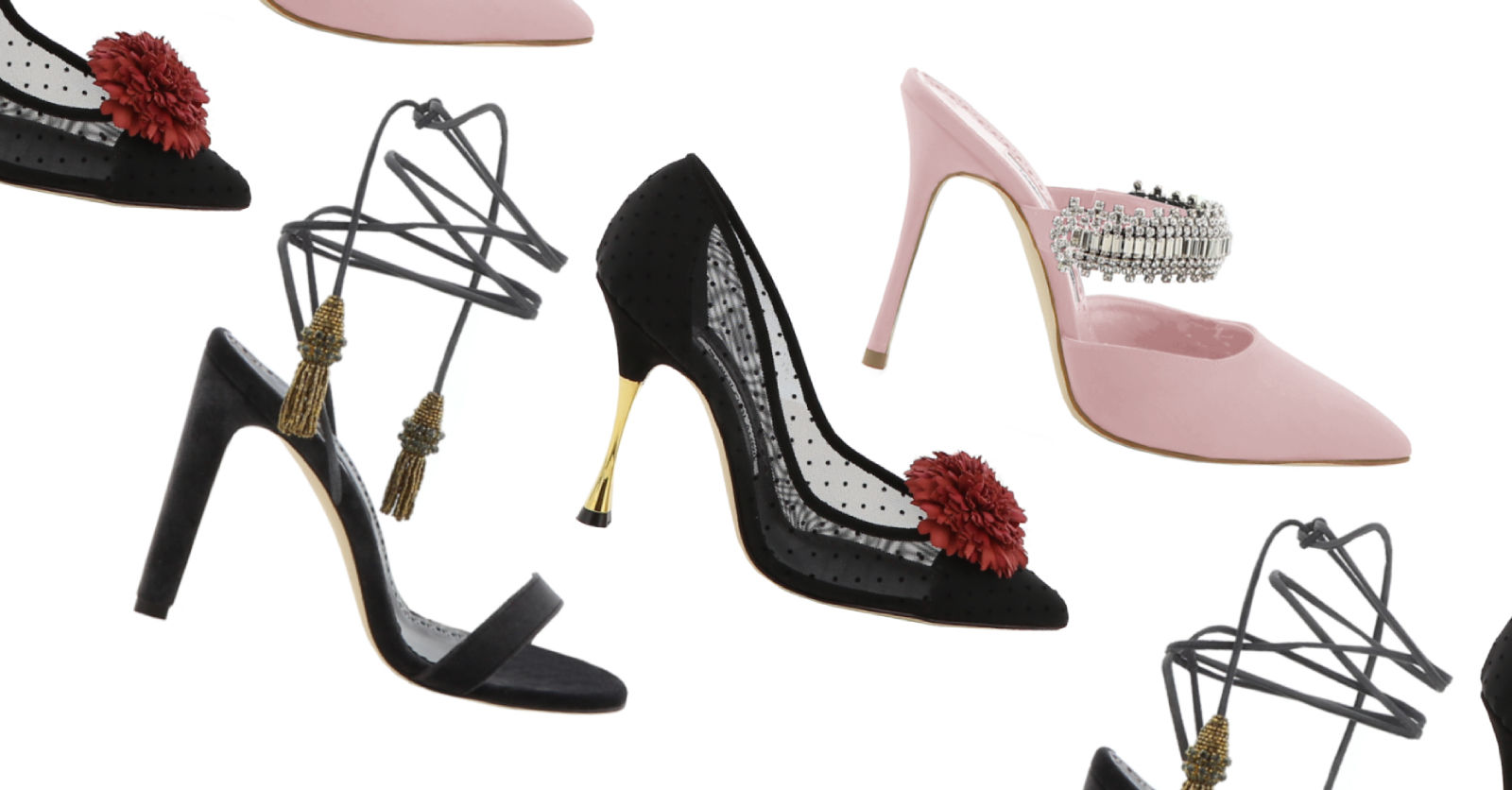 Manolo Blahnik unveils the perfect party shoes for the holiday season 
