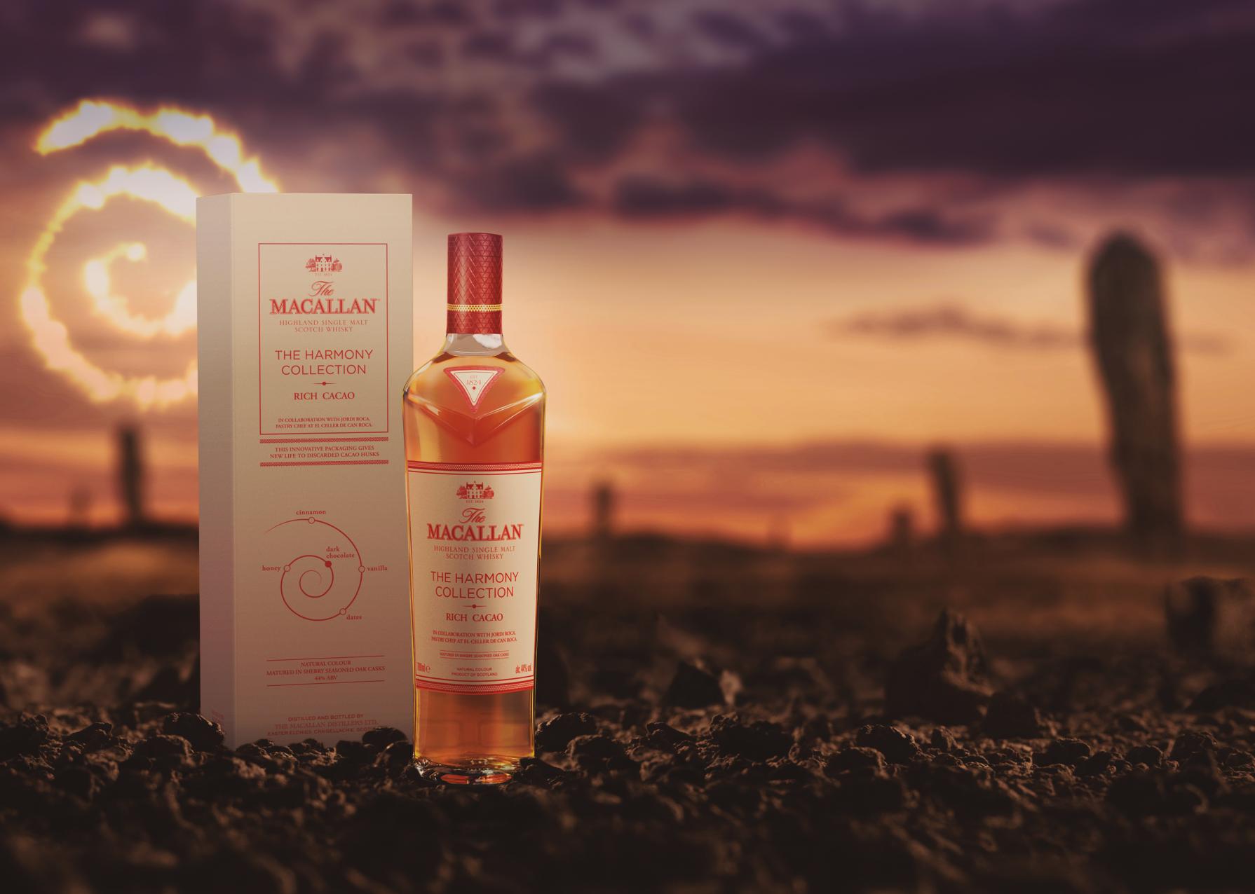 The Macallan goes sustainable with a cacao wrapped whisky