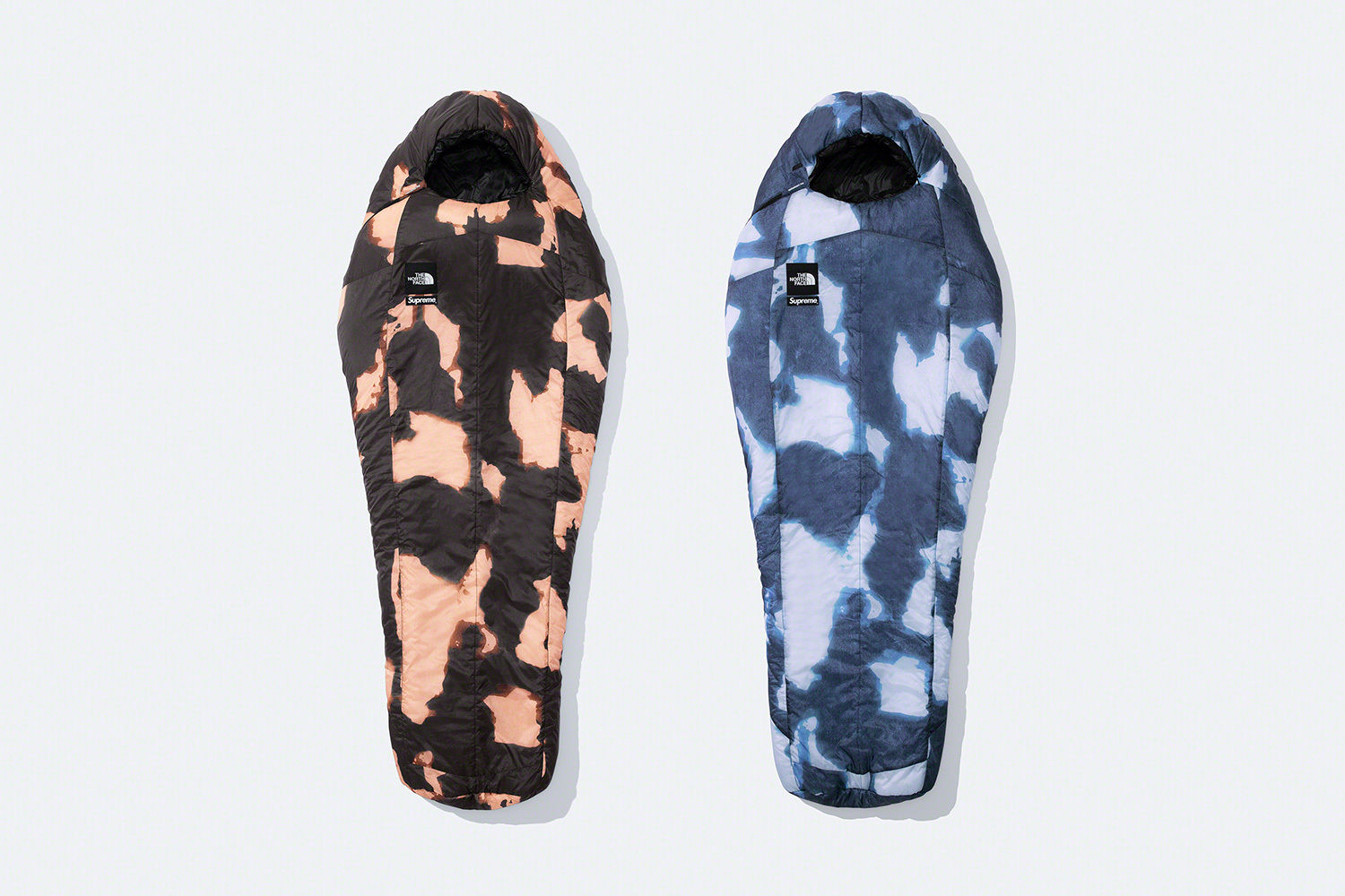 Supreme x The North Face Bleached Sleeping Bag Indigo main image 1