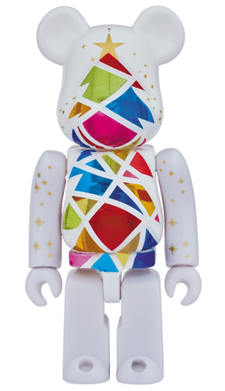 2016 Xmas BE@RBRICK Stained-glass Tree