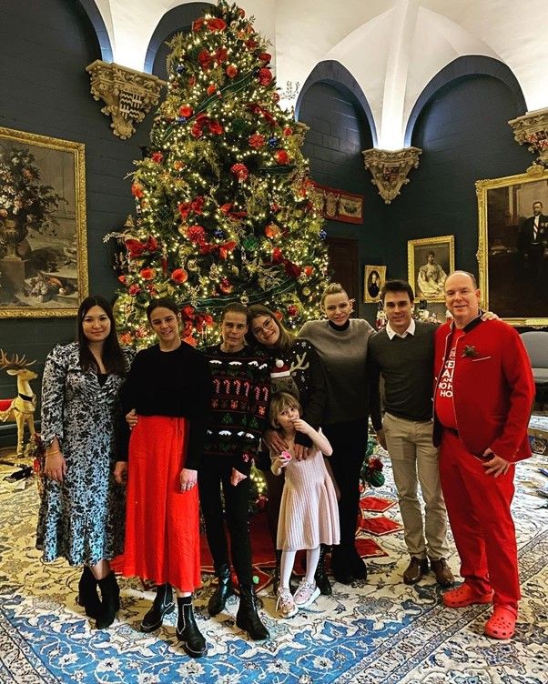 Monegasque Royal Family Christmas